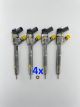 4x INJEKTOR 0445110573 0445110574 A6510703187 Mercedes Benz CDI