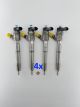 4x INJEKTOR 0445110713 Diesel Insignia Zafira Cascada 55488616 Opel 