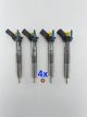 4x INJEKTOR A6540700187 0445118009 0445118008 A6540700087 A B C CLA CLS E GLE GLC Klasse OEM
