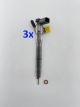 3x INJEKTOR 04B130277J 1,4 TDI Audi Seat Polo CUS CUSA CUSB 28424049