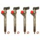 4x INJEKTOR H820070419​1 Renault Clio III Megane Quashqai 1,5dCi