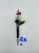 4x INJEKTOR 55567729 DENSO Opel Chevrolet 1.7 CDTi A17DTS 295050-0050
