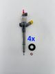 4x INJEKTOR 6C1Q9K546AC DCRI105800  Injektor Ford Transit 2.2 TDCI Peugeot Boxer