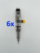 6x INJEKTOR A4720701287 Actros Mercedes-Benz 0445120302 0445120303